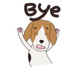 Beagle dog's sticker #4791404