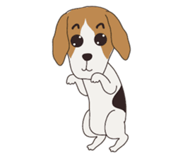 Beagle dog's sticker #4791415