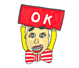 Mitsuo Senda daily life sticker #4791501