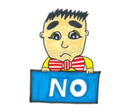 Mitsuo Senda daily life sticker #4791502