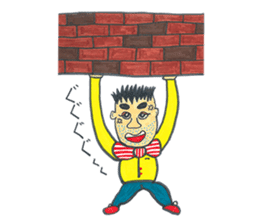 Mitsuo Senda daily life sticker #4791507