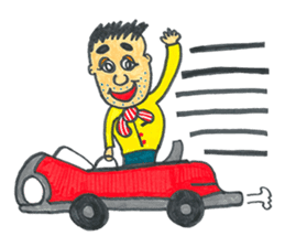 Mitsuo Senda daily life sticker #4791508