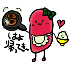Hakata Dialect Mentai-chan from Fukuoka sticker #4791551