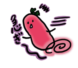 Hakata Dialect Mentai-chan from Fukuoka sticker #4791563