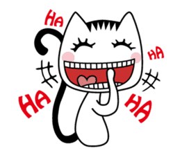 Zen Cat sticker #4791659