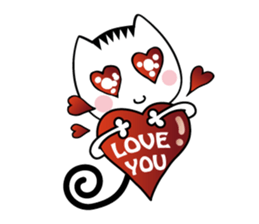 Zen Cat sticker #4791661