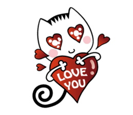 Zen Cat sticker #4791661