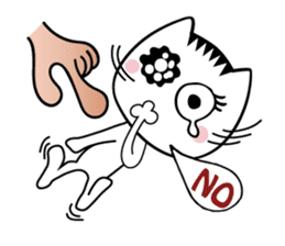 Zen Cat sticker #4791671