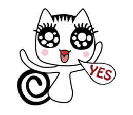 Zen Cat sticker #4791673
