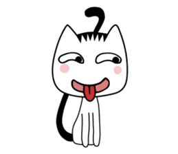 Zen Cat sticker #4791679