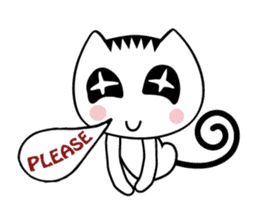 Zen Cat sticker #4791681