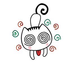 Zen Cat sticker #4791686