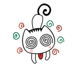 Zen Cat sticker #4791686