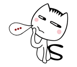 Zen Cat sticker #4791687