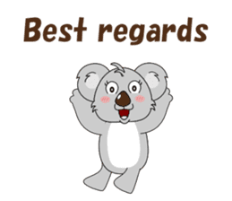 Conversation with koala English sticker #4791746