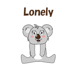 Conversation with koala English sticker #4791754