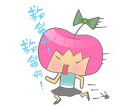 Apple girl gaga sticker #4792017