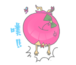 Apple girl gaga sticker #4792049