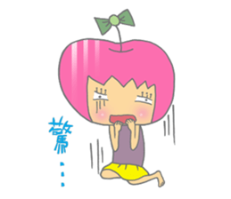 Apple girl gaga sticker #4792054