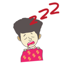 I'm rich sticker #4792418