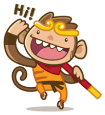 Monkey King & Friends sticker #4792576