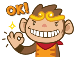 Monkey King & Friends sticker #4792577