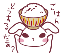 "Hare of Inaba" Aoi -Tottori dialect3- sticker #4793098