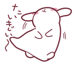 "Hare of Inaba" Aoi -Tottori dialect3- sticker #4793118