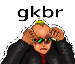 Gyaru boys sticker #4793762