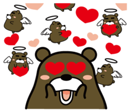 Bear has infested sticker #4794132