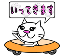 Cat speaks sticker sticker #4795128