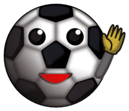 Soccer ball club sticker #4795937