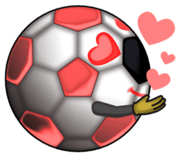Soccer ball club sticker #4795941