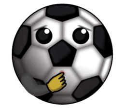 Soccer ball club sticker #4795948