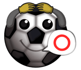 Soccer ball club sticker #4795952