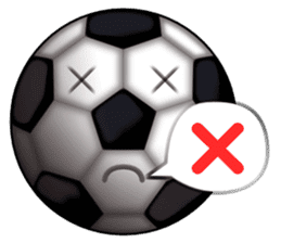 Soccer ball club sticker #4795953