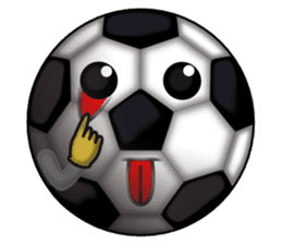 Soccer ball club sticker #4795955