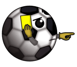Soccer ball club sticker #4795957
