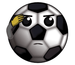 Soccer ball club sticker #4795960