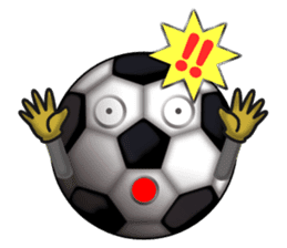 Soccer ball club sticker #4795962