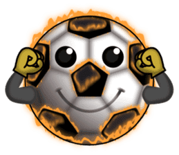 Soccer ball club sticker #4795964