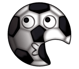 Soccer ball club sticker #4795965