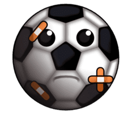 Soccer ball club sticker #4795967