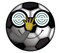 Soccer ball club sticker #4795971