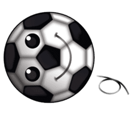 Soccer ball club sticker #4795972