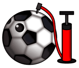 Soccer ball club sticker #4795974