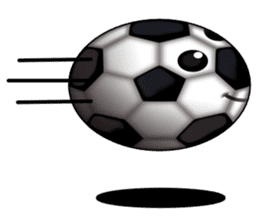 Soccer ball club sticker #4795975