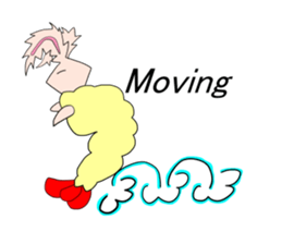 Usaten of rabbit sticker #4796131