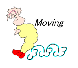 Usaten of rabbit sticker #4796131