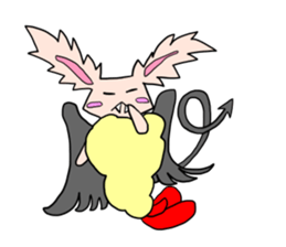 Usaten of rabbit sticker #4796134